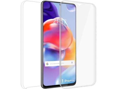 Carcasa para Xiaomi Redmi Note 11 Pro+ Plus 5G TUMUNDOSMARTPHONE 360 Transparente