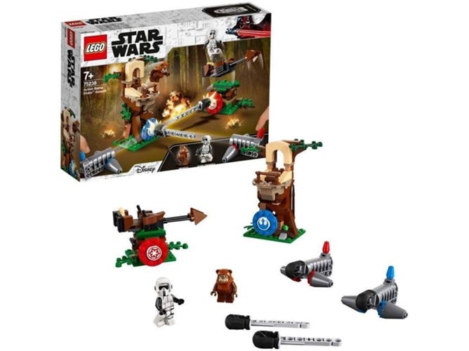 LEGO Star Wars: Acción Batalla Endor Asalto - 75238 (Edad Mínima: 7 - 193 Piezas)