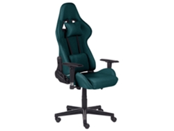 Silla de juego BELIANI Warrior de Poliéster Verde 62x62x132
