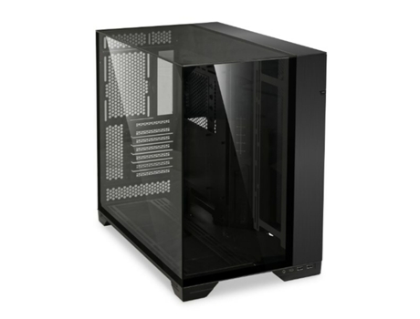 Caja Semitorre ATX LIAN-LI Blanco Negro