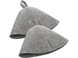 Gorro De Sauna De Fieltro Transpirable De 2 Piezas Inoomp Para Mujer, Aislante Térmico, Ligero Y Cómodo, Protege De La