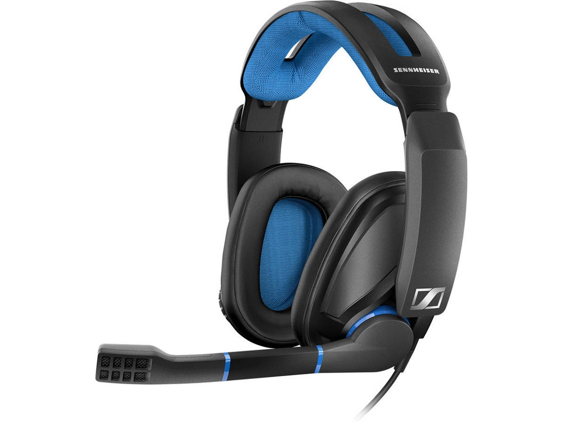 Auriculares Gaming Con Cable SENNHEISER Gsp 300 (Over Ear - Multiplataforma - Noise Cancelling - Azul)