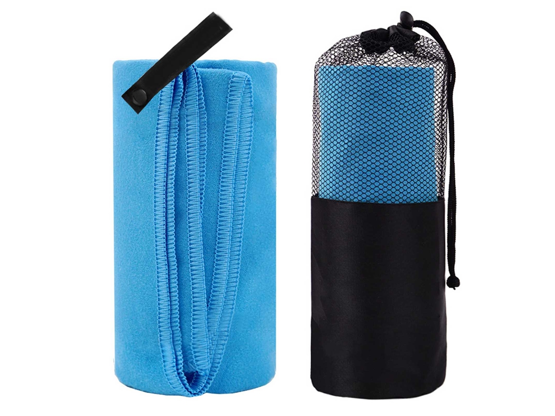 Toalla De Viaje De Microfibra De Secado Rápido Para Acampar, La Playa, El Gimnasio Y El Senderismo.