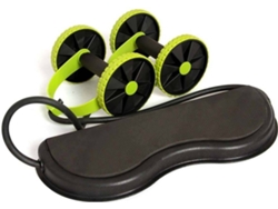 Roda Treinador Abdominal Verde