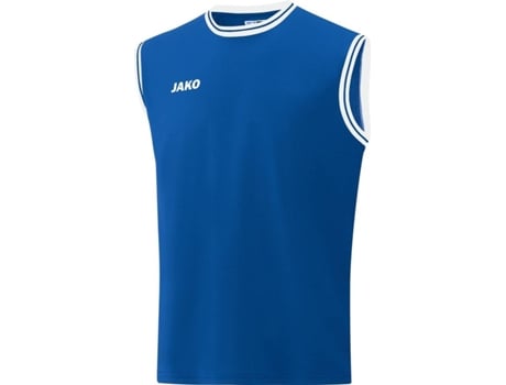 Camiseta de Hombre para Fútbol JAKO Sin Mangas Center Azul (2XL)