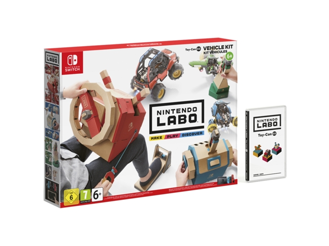 Kit NINTENDO SWITCH Labo Kit de Vehículos