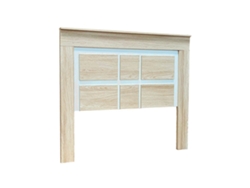 Cabecero de Matrimonio Kiara Cambria Blaco SALDOSYSTOCKS Blanco (160x120x3cm)