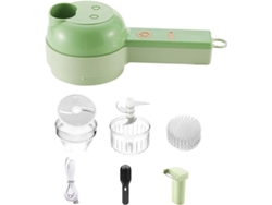 Juego de cortador de verduras eléctrico portátil 4 en 1 Siurn