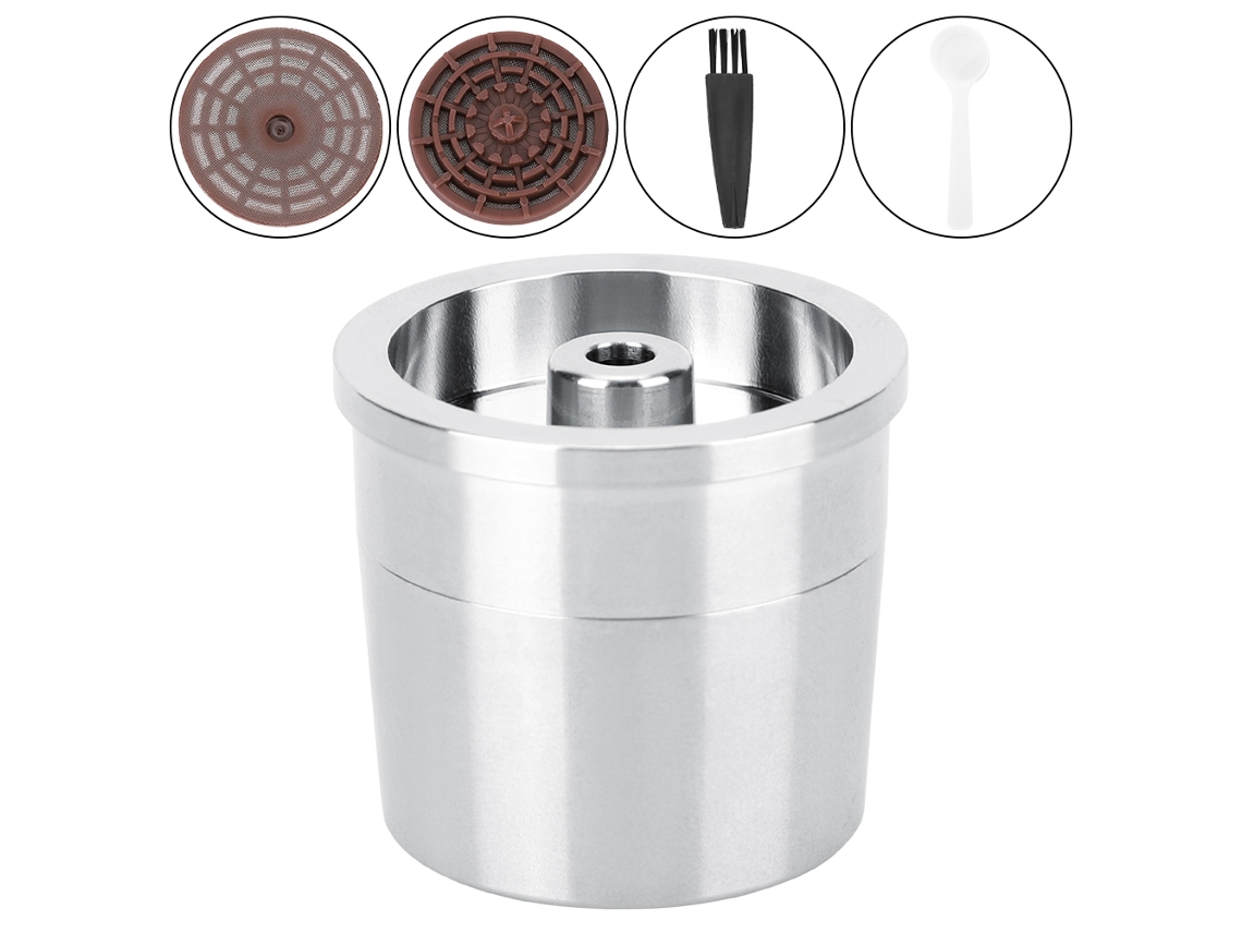 Cápsula De Café Reutilizable Con Filtro De Acero Inoxidable 304 Para Cafetera Illy.
