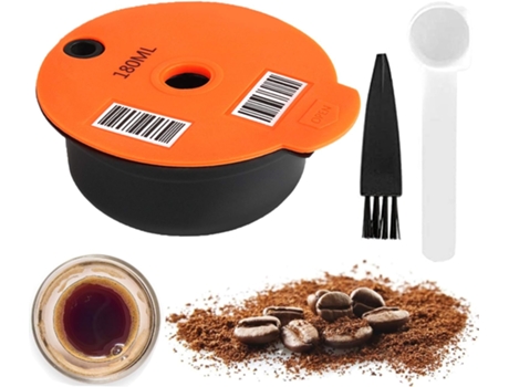 Filtro de café reutilizable, cápsulas de café recargables (180 ml)