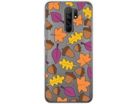 Carcasa Xiaomi Redmi 9 TUMUNDOSMARTPHONE Dibujos Transparente Multicolor