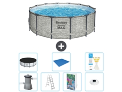 Bestway Piscina Bestway Steel Pro Max Redonda - 427x122 Cm - 8-peças S596