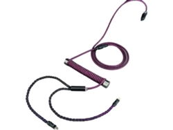 Cable Magnético 8k Para Ratón, En Espiral Para Teclado Mecánico Rgb, Color Cobre.