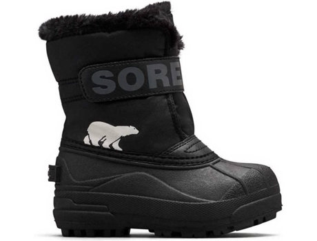 Botas de esqui Unisex SOREL Neve Snow Commander Negro para Esquí (EU 27)