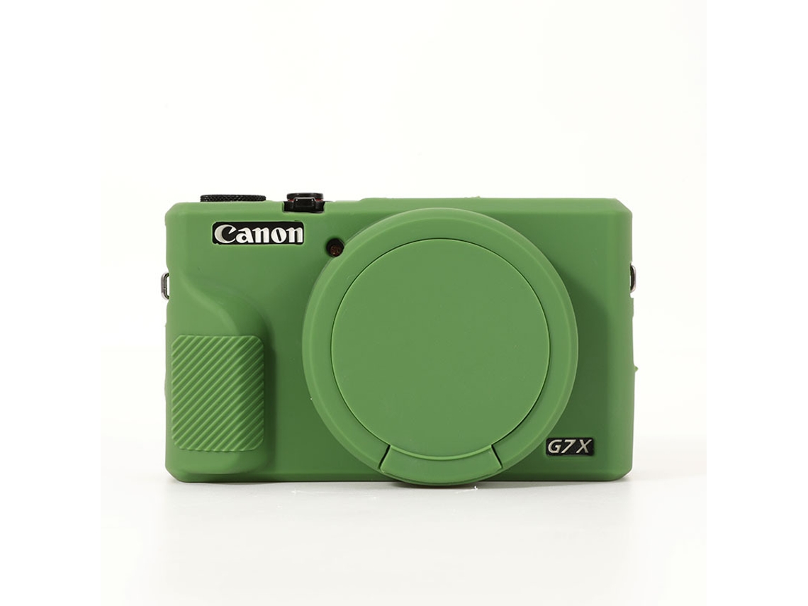 Funda protectora de silicona antiarañazos para Canon SX740 HS / SX730 HS Green Digitallab