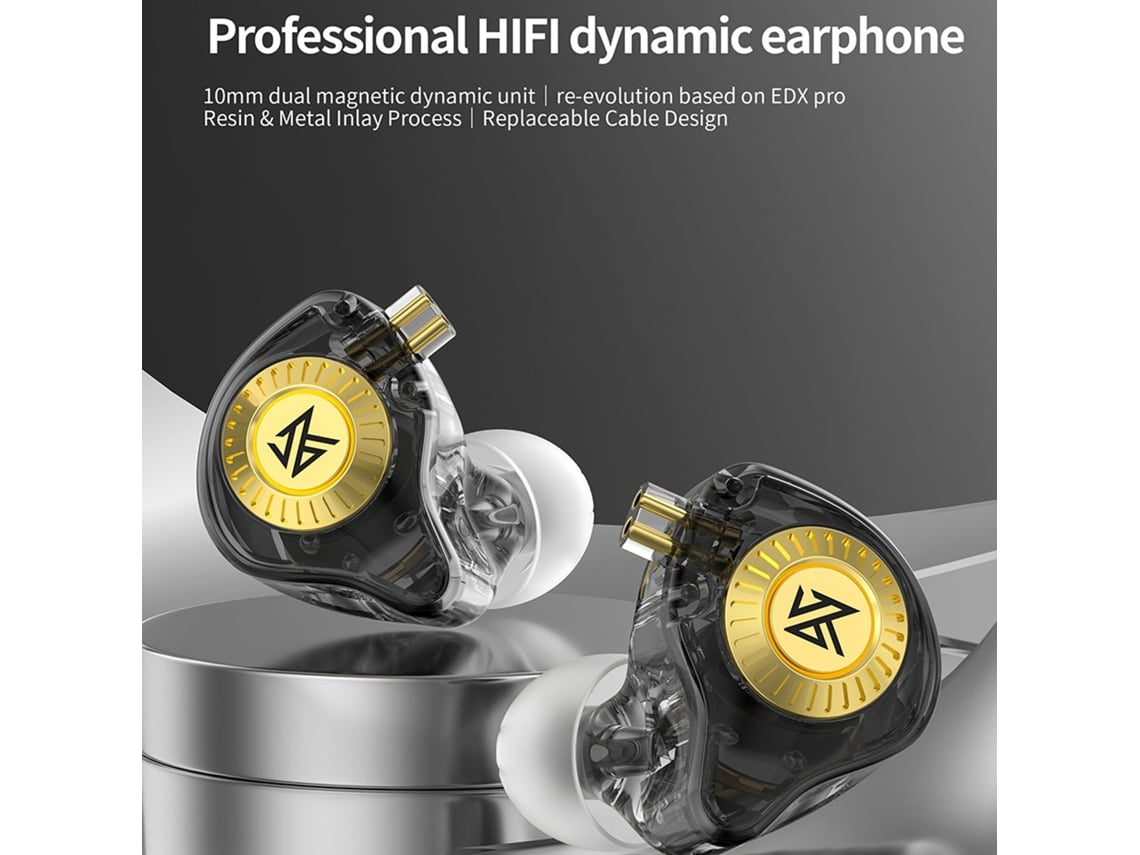 Fones De Ouvido Intra-auriculares Fio Alto-fidelidade Para Música Gaming Computador Headset