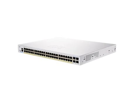 Switch CISCO Cbs250-48P-4G-Eu Red gestionada L2/L3 Gigabit Ethernet 10/100/1000 Plata