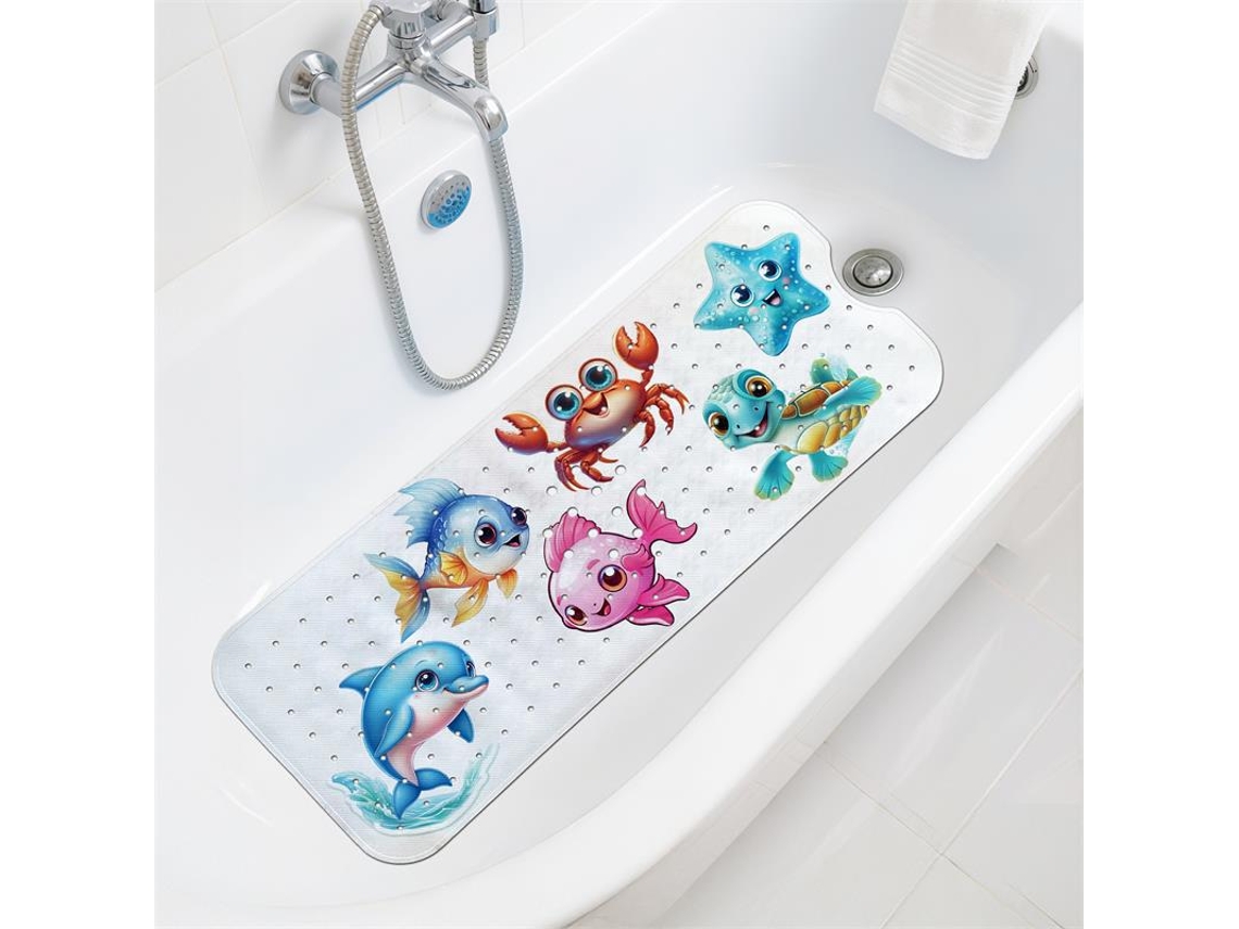Alfombrilla Antideslizante Para Ducha Y Bañera Para Bebés Henten Home 53x53 Cm