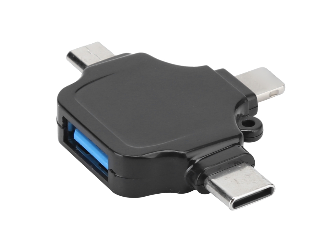 Lector de tarjetas OTG 3 en 1 EOOCOO con USB 3.0