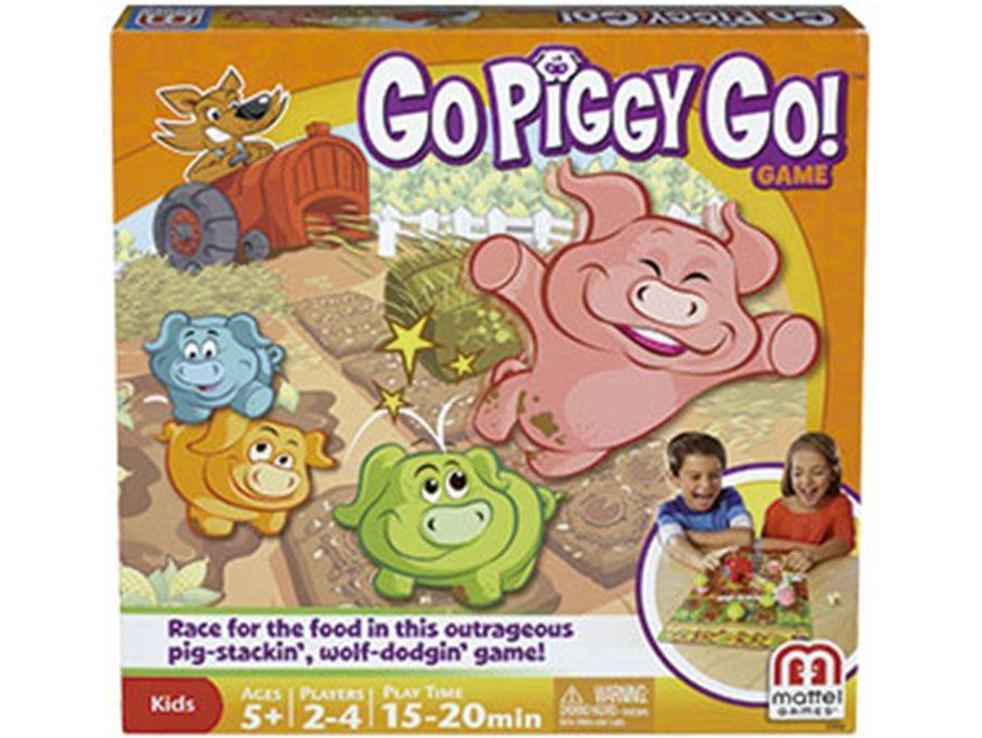 Juego de Mesa MATTEL Cerditos a la carrera (Edad Mínima: 5)