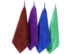 Paños de Limpieza Multiusos, Suaves y Absorbentes, Ideales para la Cocina, Fáciles de Limpiar, Lavables, 30x30cm, Juego de 4 Vayotoy