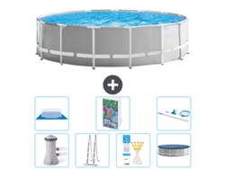 Intex Piscina Prism Frame Redonda - 457x122 Cm - 8-peças S573