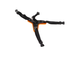 Soporte De Mentonera Para Casco Ligero, Ajustable Y Con Absorción De Impactos Para Cámaras De Motocicleta Hero 6, 7 Y 8.