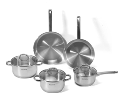 Juego de Cocina BECKEN - BCS8946 (Acero Inoxidable)