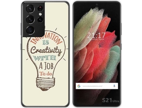 Carcasa Samsung Galaxy S21 Ultra 5G TUMUNDOSMARTPHONE Creativity Multicolor