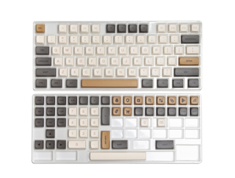 125 teclas Tapas de teclas Glimmer XDA Perfil Sublimación de tinte Escritura antideslizante PBT PC de escritorio Teclado mecánico para juegos Tecla...