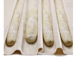 Paño de fermentación profesional, lino de panadería para masa de baguette y pan, 75 x 45 cm