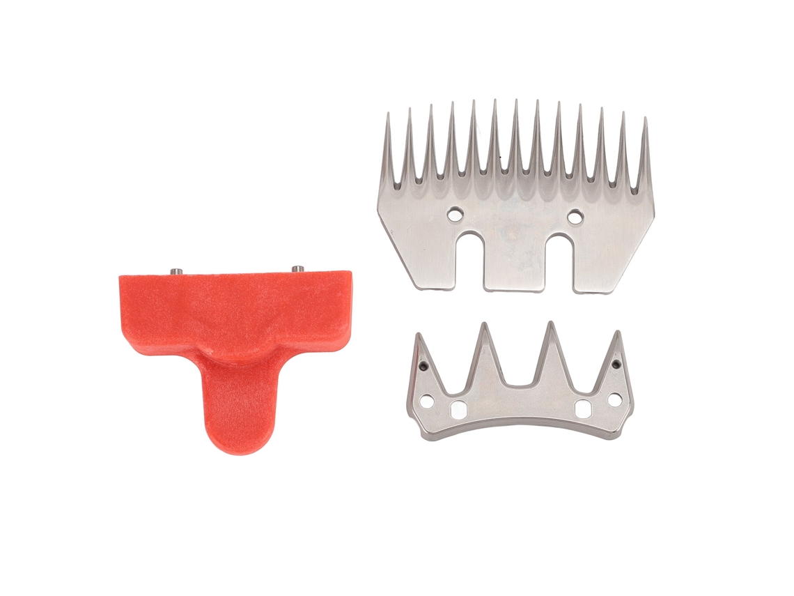 Cuchillas de repuesto Aetheria para tijeras de esquilar ovejas, acero inoxidable, 13 y 4 dientes, para ovejas, cabras y alpacas.