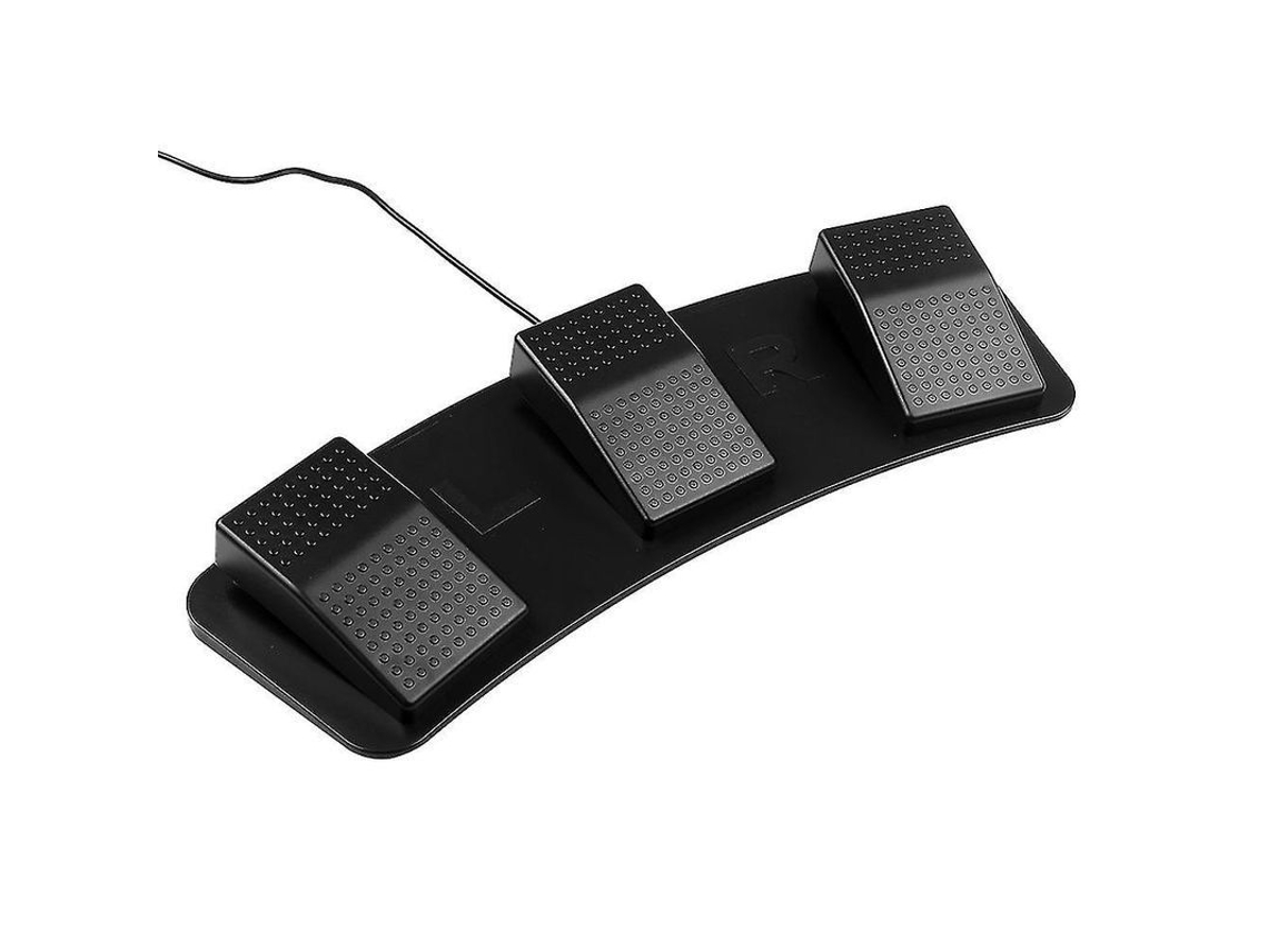 Pedal Multifuncional Usb Fs23-p Con Triple Interruptor De Pie, Personalizado Para La Captura De Imágenes, Música Y Control De Juegos.