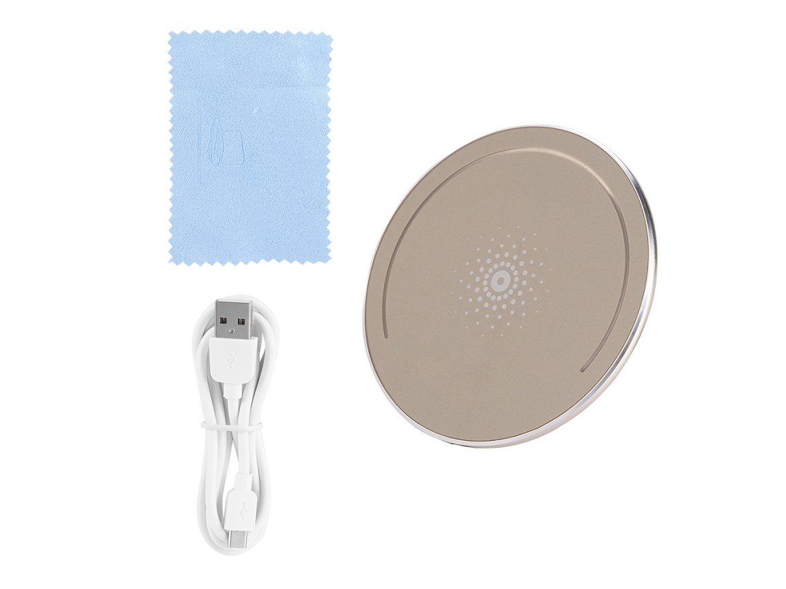 Cargador Inalámbrico (carga Rápida Inalámbrica De 10w, Diseño Ultra Delgado)