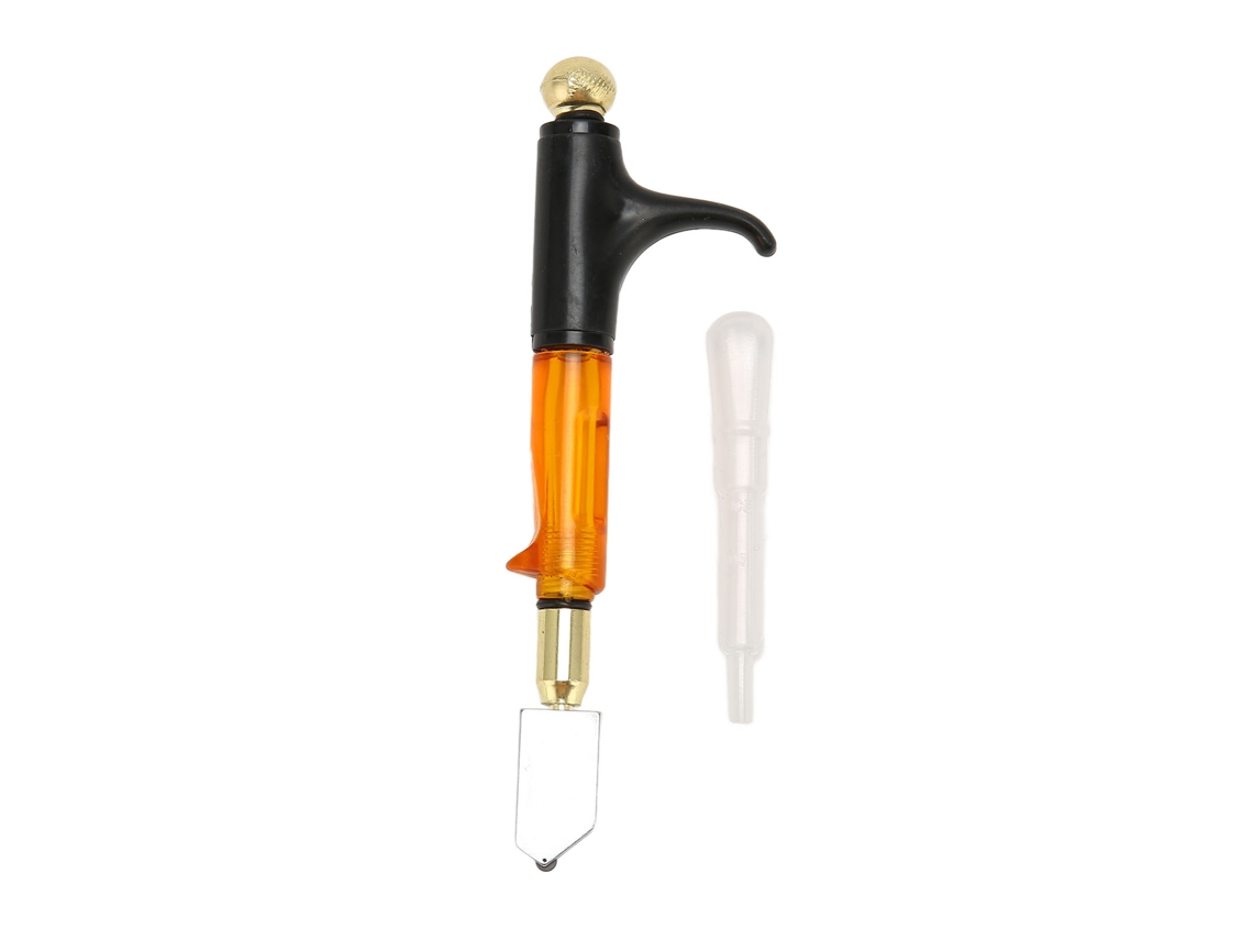 Cortador De Vidrio Profesional Con Mango Ergonómico Para Vidrio Grueso De 2 A 15 Mm.