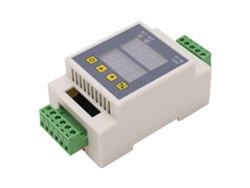 2026as - Módulo temporizador de 2 canales con pantalla LCD. Requiere material ABS. Retardo de CC de 7 a 27 V CA.