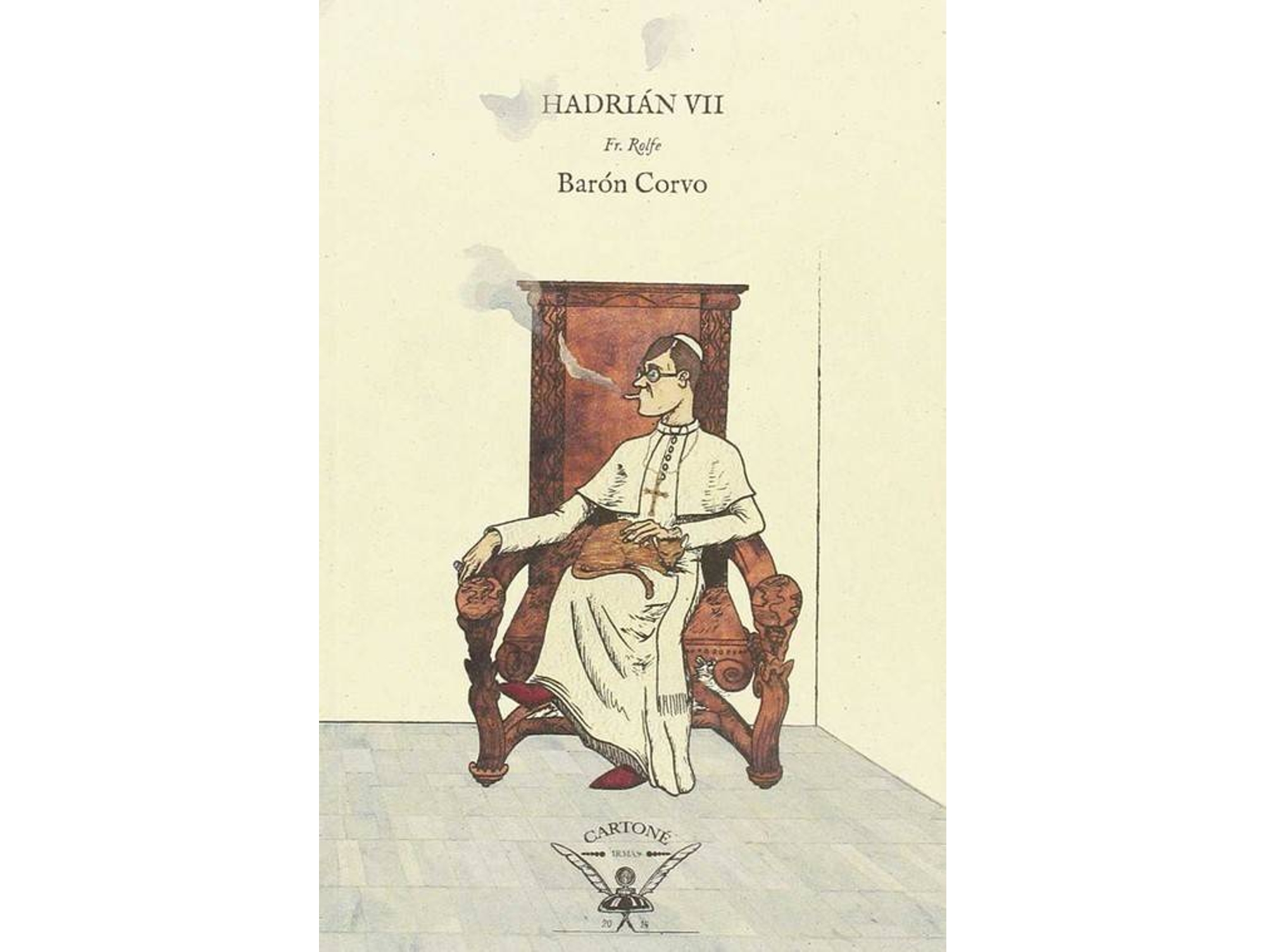 Libro Hadrián Vii de Barón Corvo (Galego)