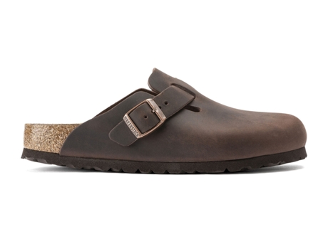 Sandalias BIRKENSTOCK Boston Habana Mujer (43 - Marrón)