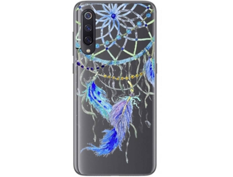Carcasa Xiaomi Mi 9 TUMUNDOSMARTPHONE Plumas Multicolor