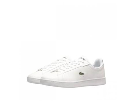 Zapatos de Hombre LACOSTE Carnaby Piel Blanco (45)