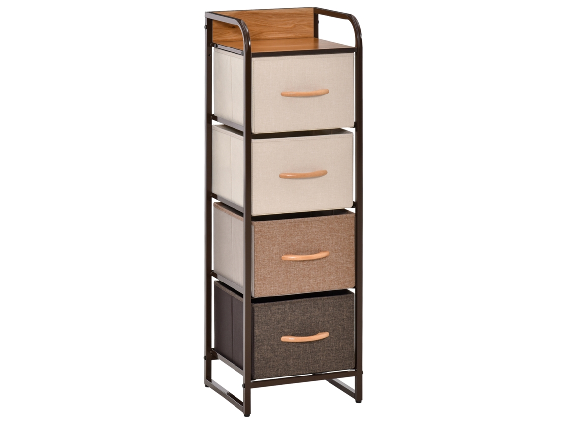 Columna de baño con estante ajustable y 2 compartimentos PMM CAPITALI (40x30x165 cm)