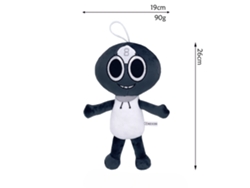 Peluche De Dandy's World, Número 8, Ojos Negros