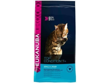 Pienso para Gatos EUKANUBA Senior (10 Kg)