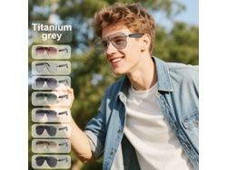 Gafas De Sol Inteligentes Con Ia, Funciones: Traducción, Reproducción De Música Y Llamadas Bluetooth (transparentes) Czhhmart