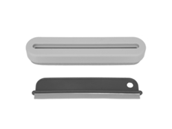 Set De Cepillo De Limpieza Con Escobilla 2 En 1 Multifunción Para Vidrio, Espejo, Bañera Y Mesa Gris