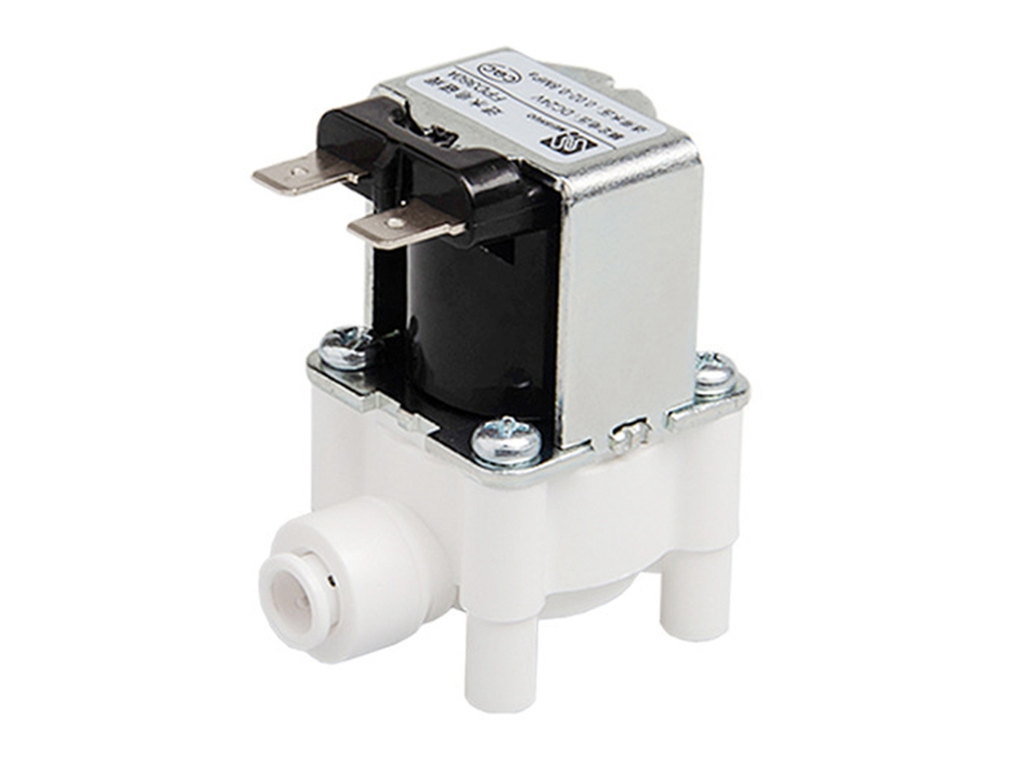 Válvula Solenoide De Entrada 24v Resistente Ao Desgaste Para Purificadores De Água Filtros Residenciais 1/4in