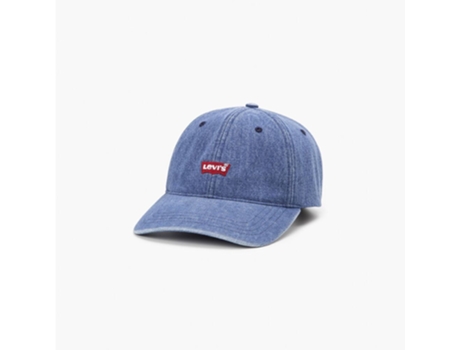 Gorra Unisex LEVIS Vaquera Housemark Jeans Denim Azul (Talla Única)