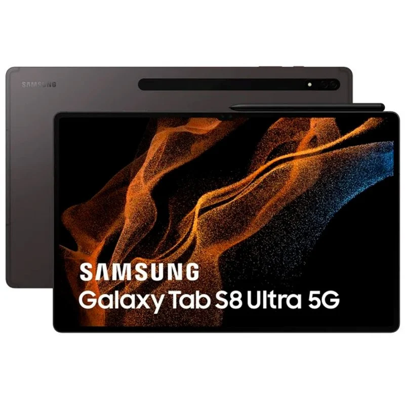Samsung Galaxy Tab S8 Ultra 128GB 5G X906 Gris (Reacondicionado como nuevo)