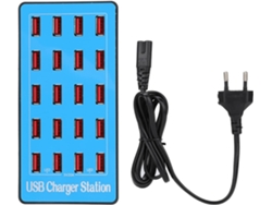 Hub Usb De 20 Puertos, Cargador Multipuerto De Alta Potencia De 5 V Y 20 A, Ideal