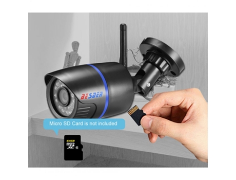 Cámara IP inalámbrica 1080P Vigilancia Impermeable CCTV Cámara IP de seguridad Wifi ONVIF Ranura para tarjeta Micro SD 2 millones de píxeles 1080P ...